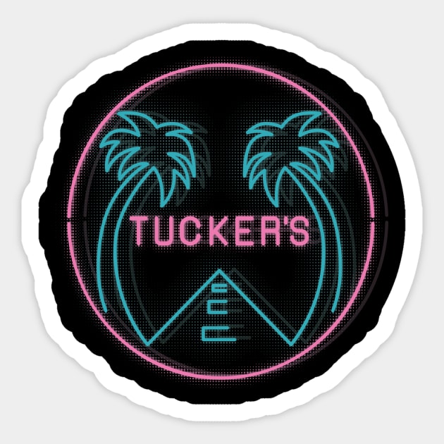 Tuckers Bar Sticker by WalnutSoap